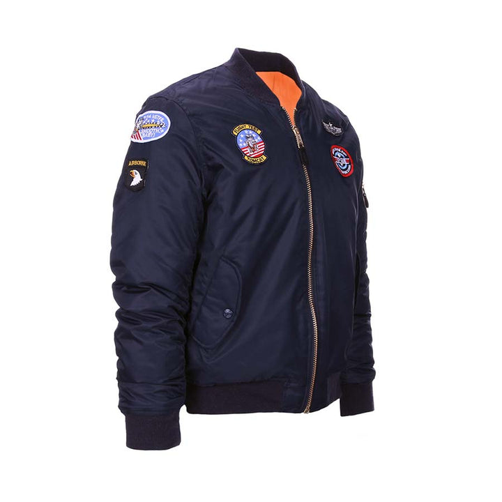 Fostex Kinder MA-1 Flight Jacket USAF - Blauw