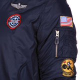 Fostex Kinder MA-1 Flight Jacket USAF - Blauw