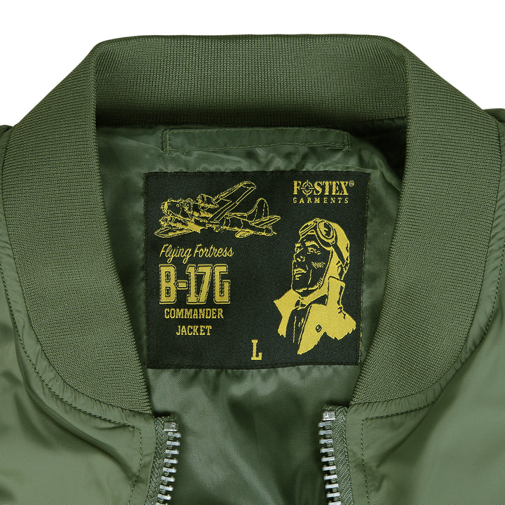 MA-1 Zomer Bomber Jack - Groen