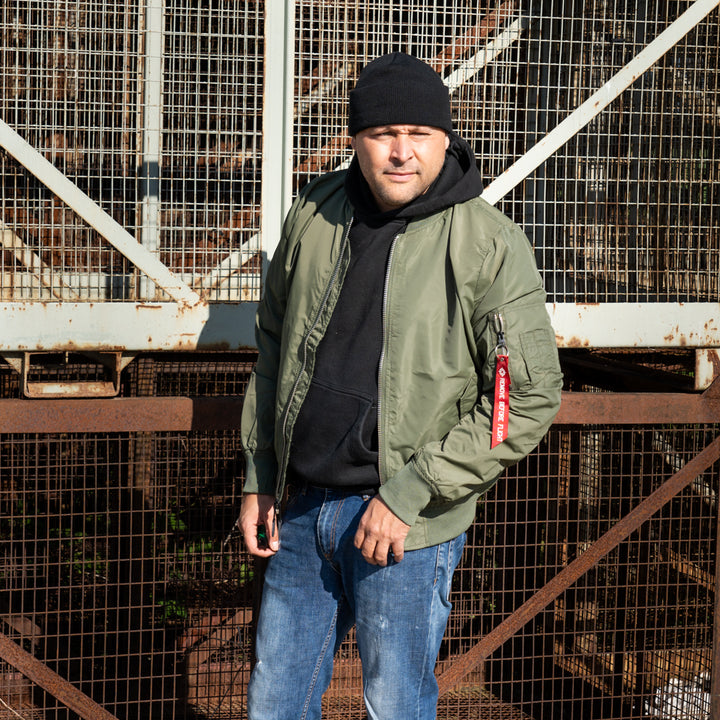 MA-1 Zomer Bomber Jack - Groen