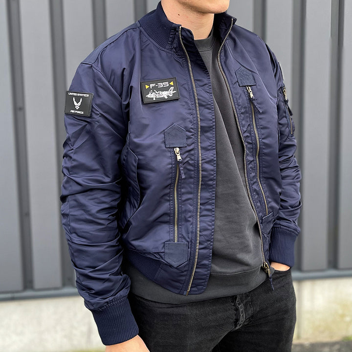 Fostex F-35 Flight Jacket - Blauw
