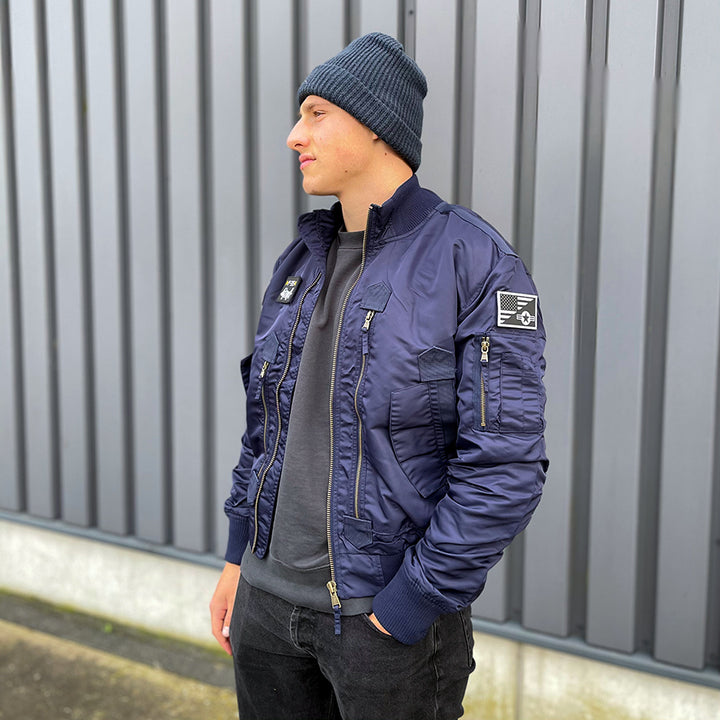 Fostex F-35 Flight Jacket - Blauw