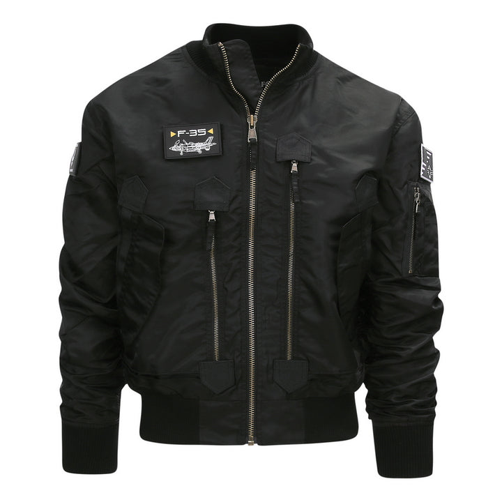 FOSTEX F-35 FLIGHT JACKET - Zwart