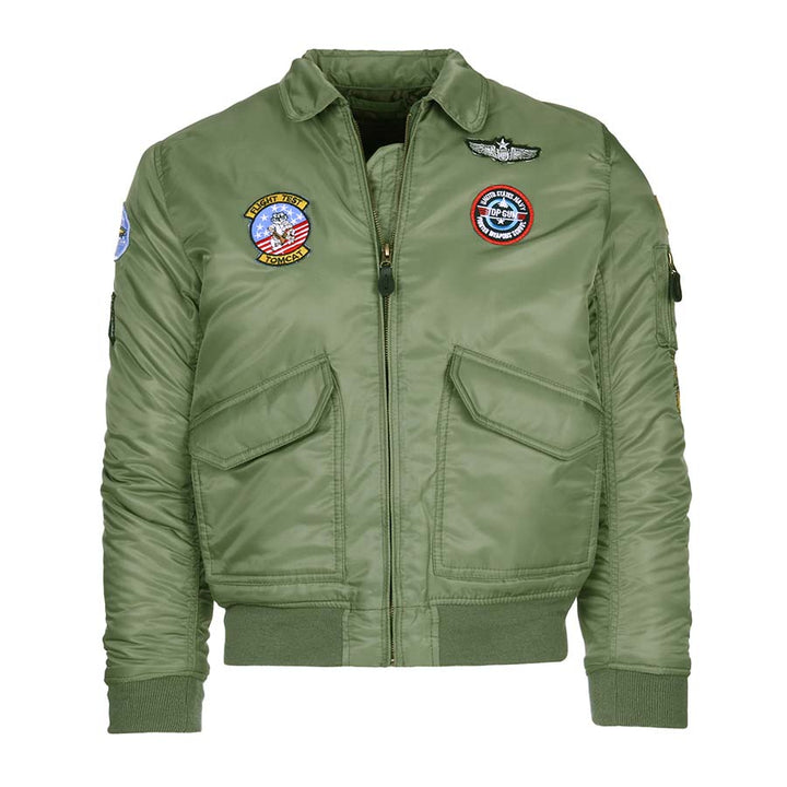 Fostex Kinder CWU Flight Jacket - Groen