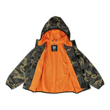 Kinder windjack camo - Woodland