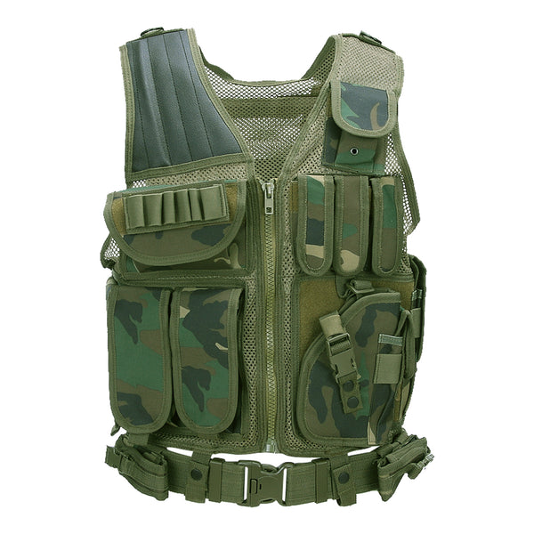 Tactical vest Predator - Woodland