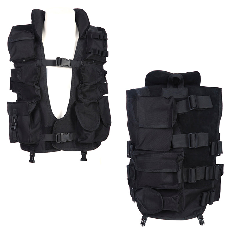Fostex Tactical Vest met Kraag - Zwart
