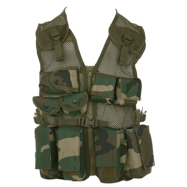 101inc Kinder Tactical Vest - Woodland
