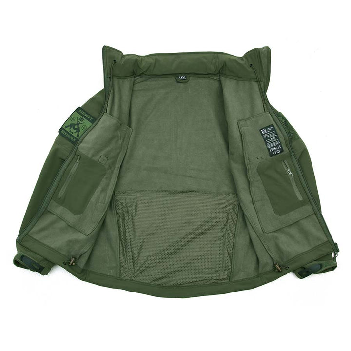 Softshell Jack Tactical - Groen