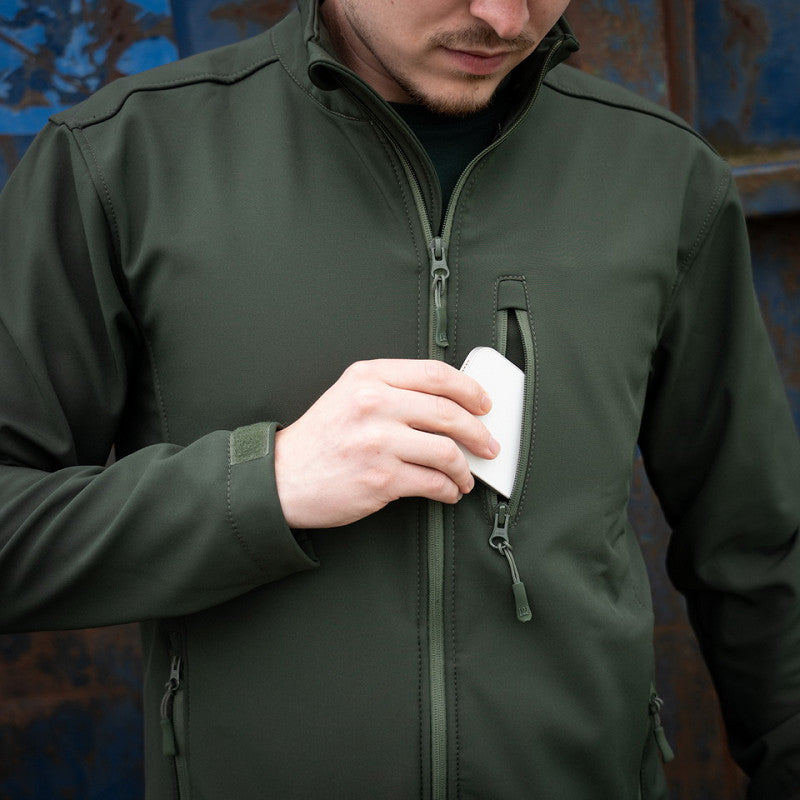 Softshell jack Outdoor - Groen