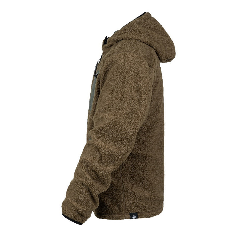 Reversible Sherpa Softshell Jas - Coyote/Ranger green