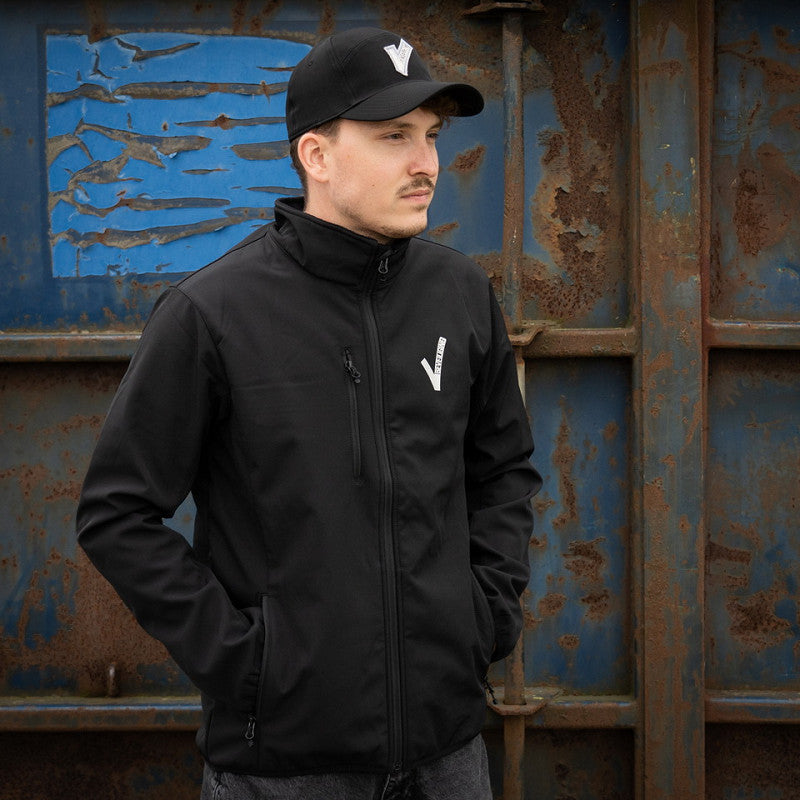 Softshell Jas Beveiliging V-logo