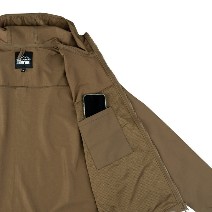 TF-2215 Softshell Trail Jacket - Coyote