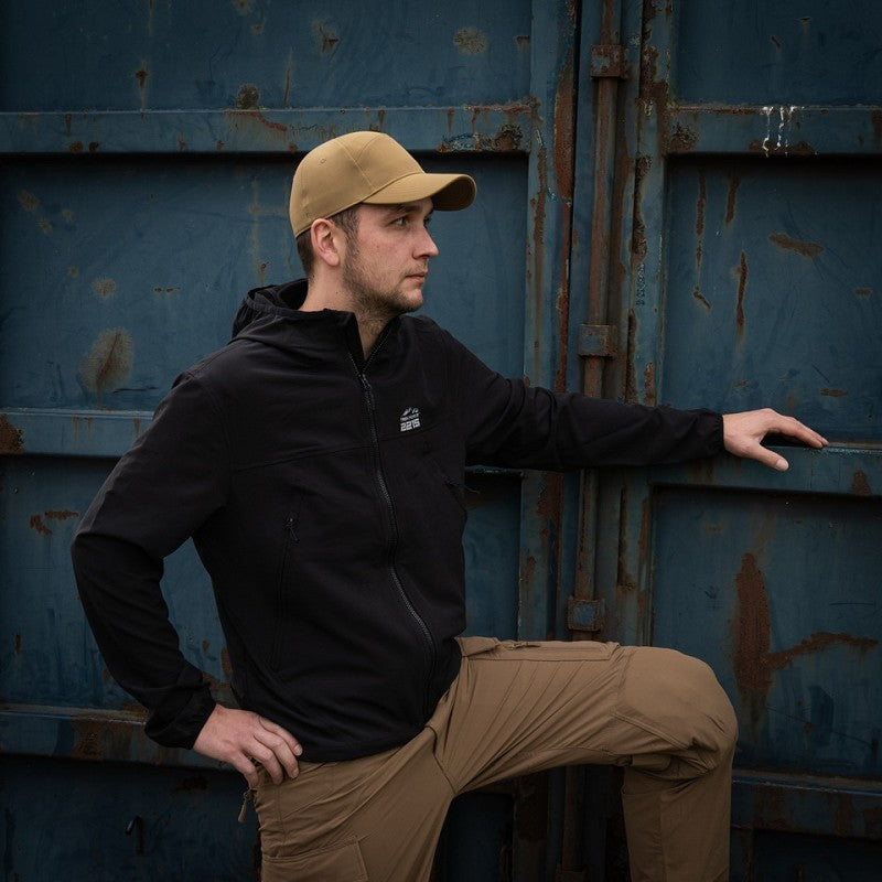 TF-2215 Softshell Trail Jacket - Zwart