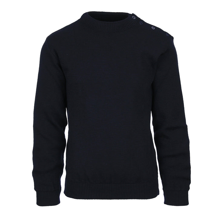 Woolmate Bretonse Trui Wol - Blauw