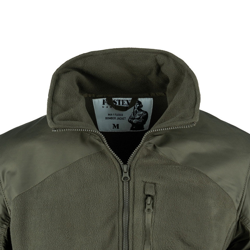 MA-1 Fleece Bomber Jacket - Ranger Green