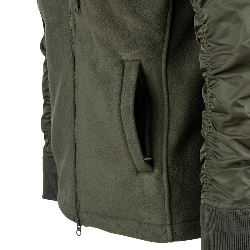 MA-1 Fleece Bomber Jacket - Ranger Green