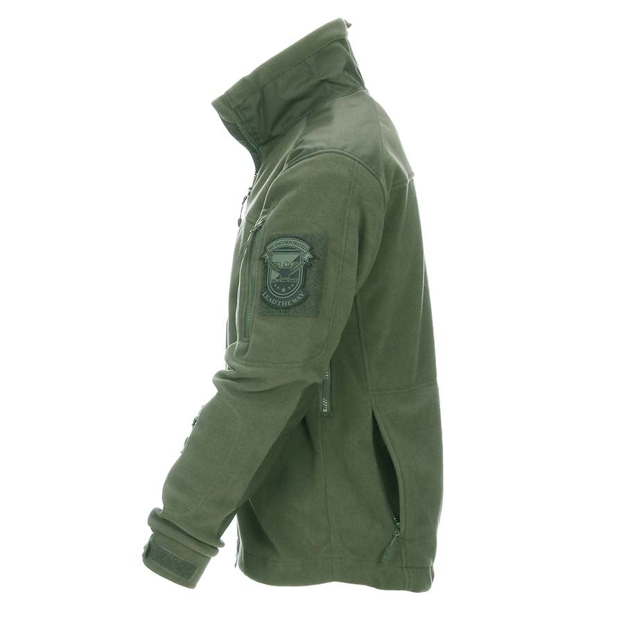 Heavy Duty Fleece Vest - Groen
