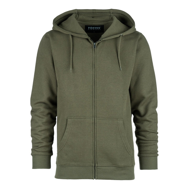 Fostex Hoodie met rits Gen - Groen