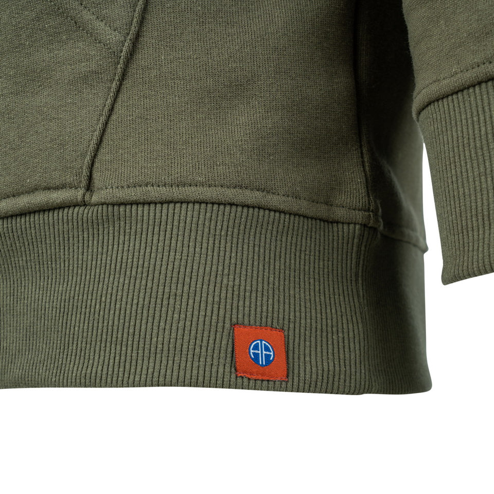 Fostex Hoodie 82nd Airborne Division - Groen