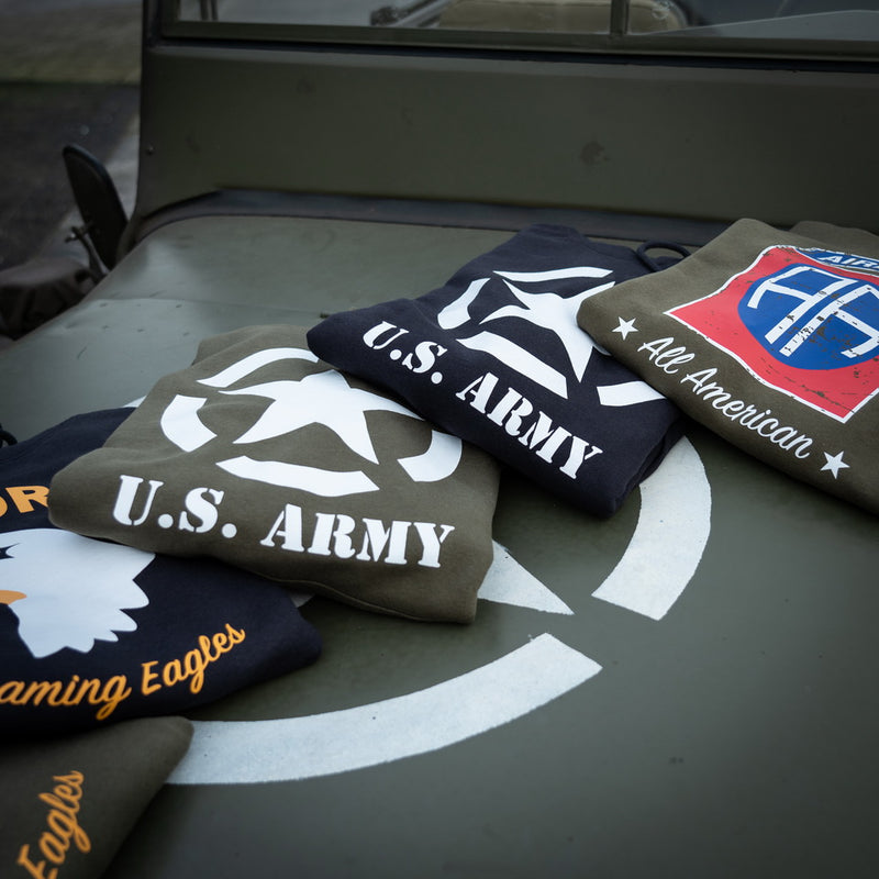 Fostex Hoodie 82nd Airborne Division - Groen
