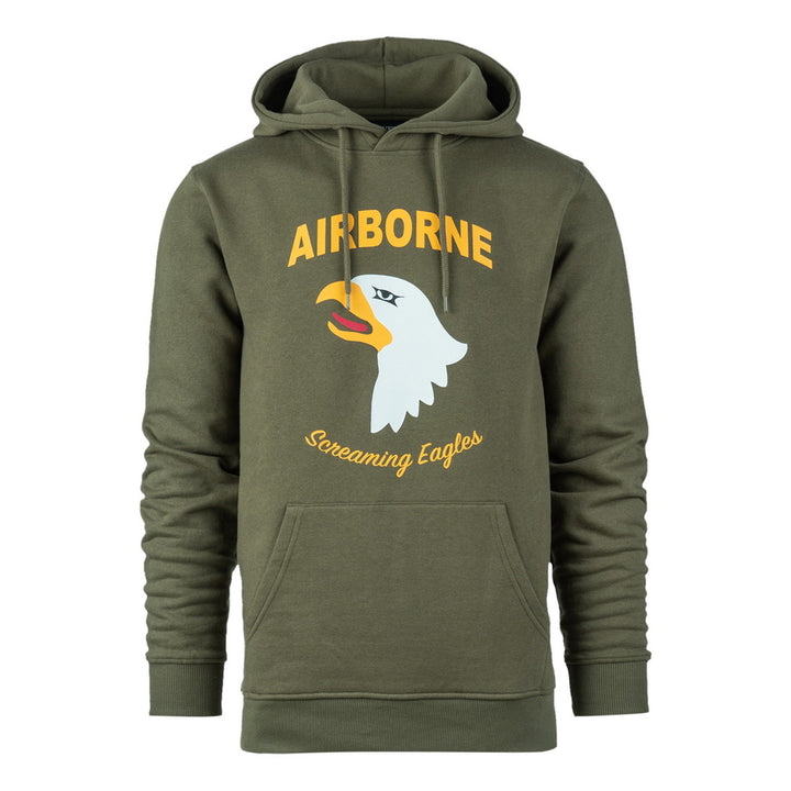 Fostex Hoodie 101st Airborne Eagle - Groen