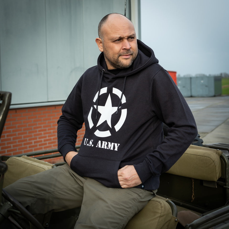 Fostex Hoodie Allied Star - Dark Grey