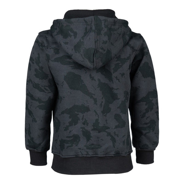 Kinder hooded vest (B keus) - Night camo