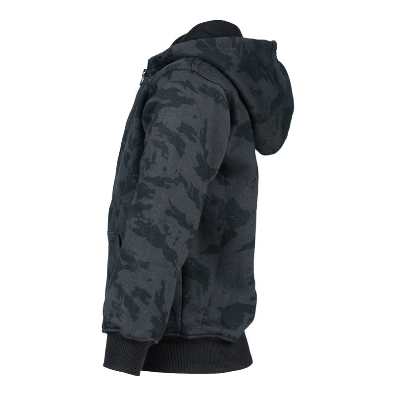 Kinder hooded vest (B keus) - Night camo