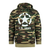 Hoodie Allied Star U.S. Army camo - Woodland