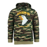 Hoodie 101st Airborne camo - Woodland