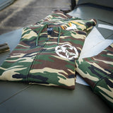 Hoodie met rits Allied Star-Punisher camo - Woodland