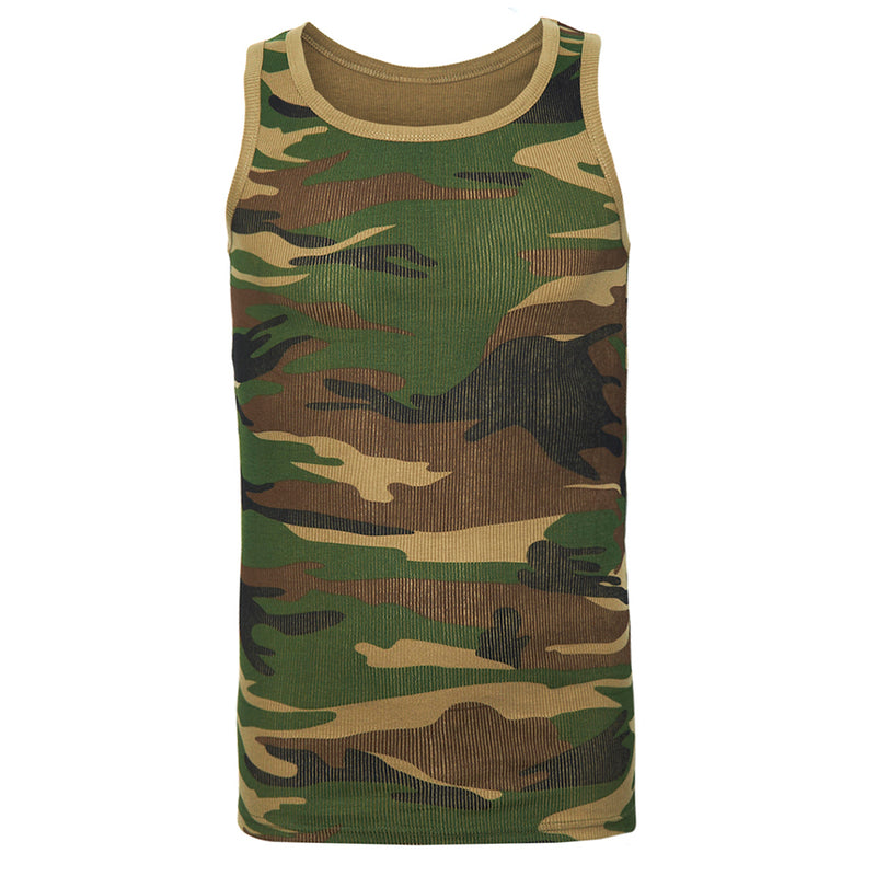 Fostex Singlet - Woodland Camo