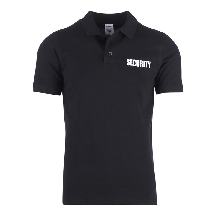 Fostex Polo Security stretch - Zwart