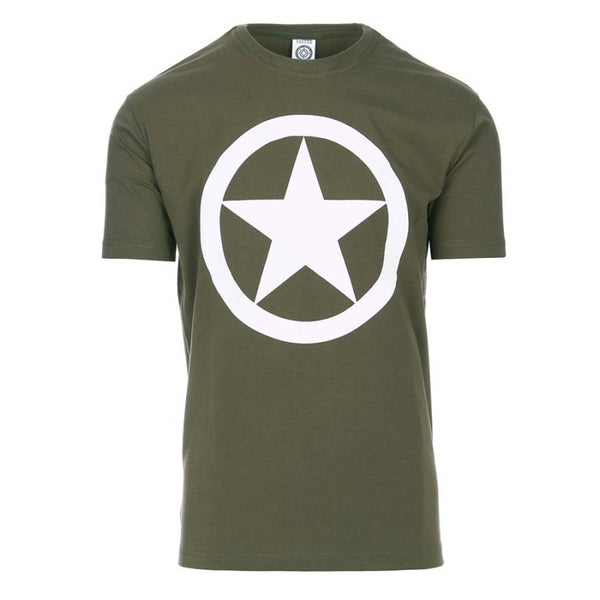 Fostex T-shirt Allied star - Groen