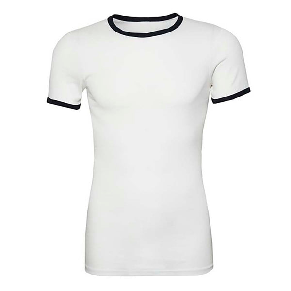 Fostex T-shirt marine - Wit
