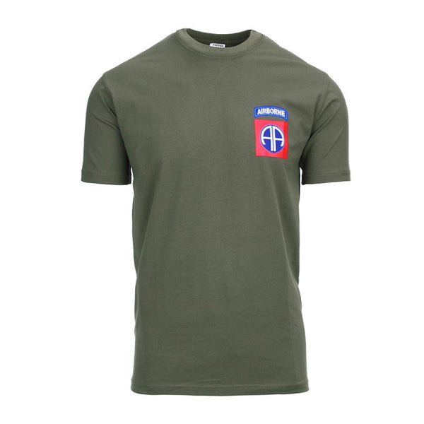 Fostex T-shirt 82nd Airborne - Groen