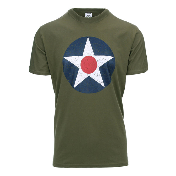 Fostex -shirt U.S. Army Air Corps - Groen