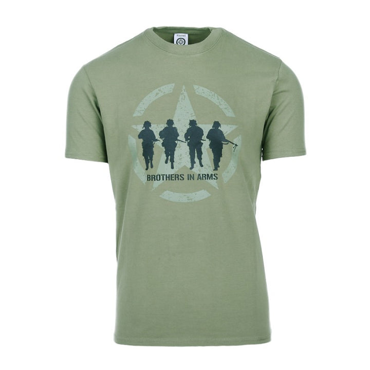 Fostex T-shirt Brothers in Arms - Groen
