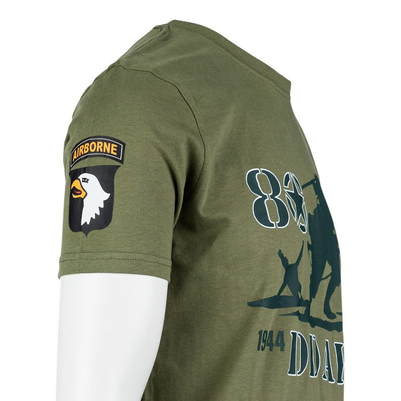 T-shirt D-Day 80th Anniversary - Groen