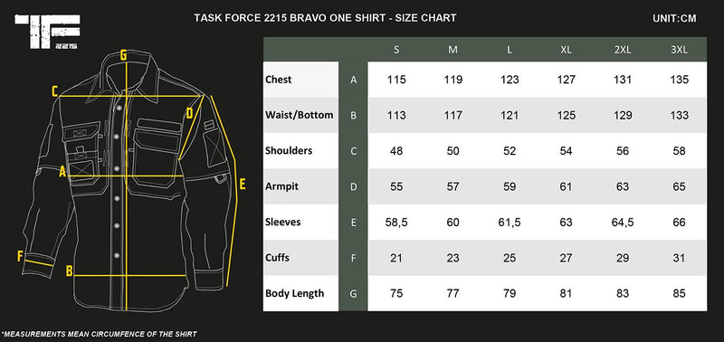 Task Force 2215® Bravo One Overhemd - Coyote