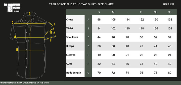 TF-2215 Echo Two Shirt - Ranger Green