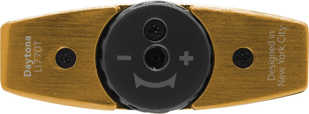 Colibri aanst. Single Jet Flame Daytona Black/Gold