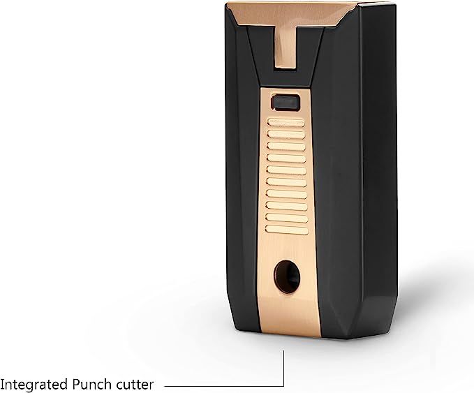 Colibri aanst. Double Flame Slide Black/Rose Gold