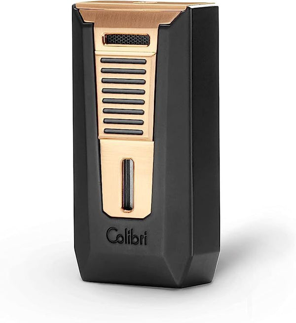 Colibri aanst. Double Flame Slide Black/Rose Gold