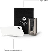 Colibri aanst. Double Flame Slide Gunmetal/Black