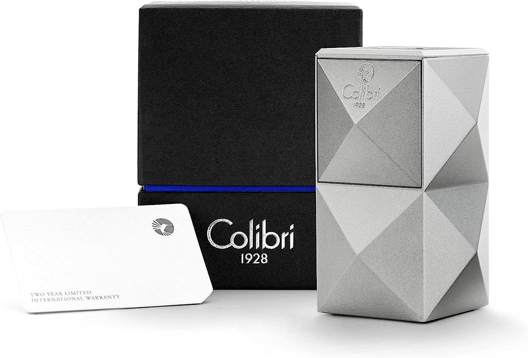 Colibri aanst. Triple Flame Quasar Table Lighter Chrome