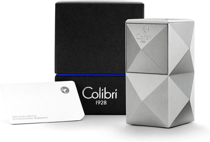Colibri aanst. Triple Flame Quasar Table Lighter Chrome