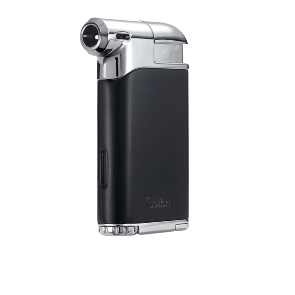 Colibri Pipe Lighter Pacific Black/Chrome