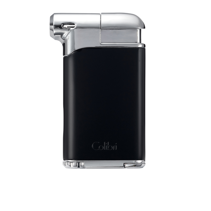 Colibri Pipe Lighter Pacific Black/Chrome
